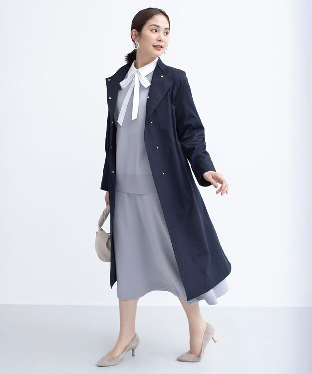 組曲 【セットアップ着用可・WEB限定カラーあり】MINA ニットフレアスカート 【WEB限定】ライトグレー系9