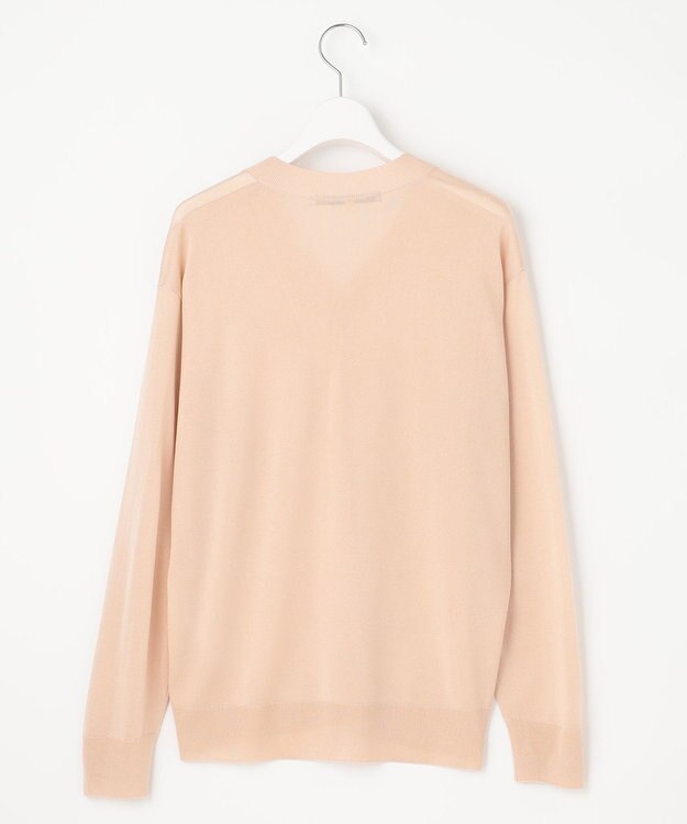 自由区 【XSサイズ～/洗える】シャインハイゲージ ニット ローズ系