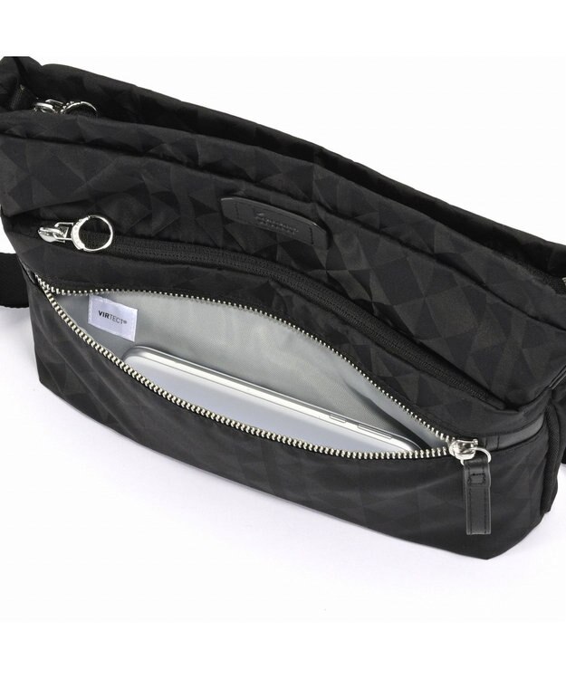 ACE BAGS & LUGGAGE Kanana project カナナモノグラム3rd ショルダーバッグ 11911 カナナ プロジェクト ブラック