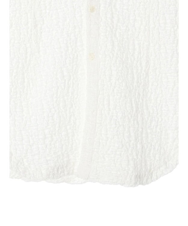 Green Parks AnriettMusee ふくれジャガードシャツ Off White