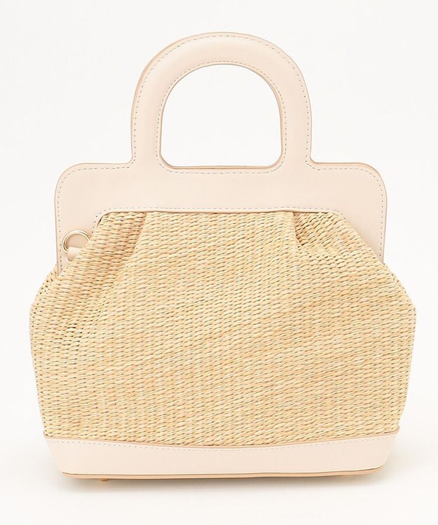 UNBILLION kakatoo フレームミニショルダーバッグ ナチュラル