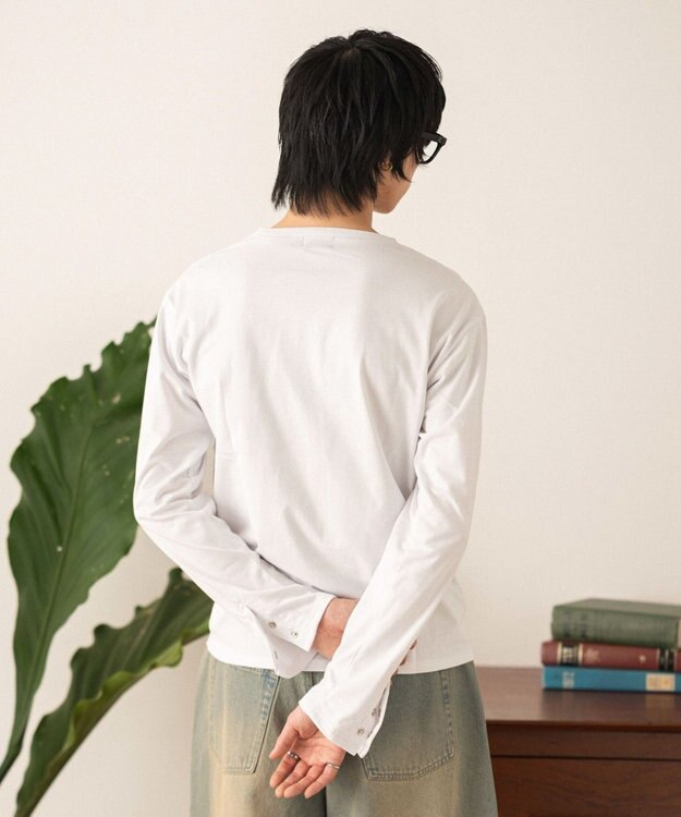 WEGO フレアスリーブT（LS） ホワイト