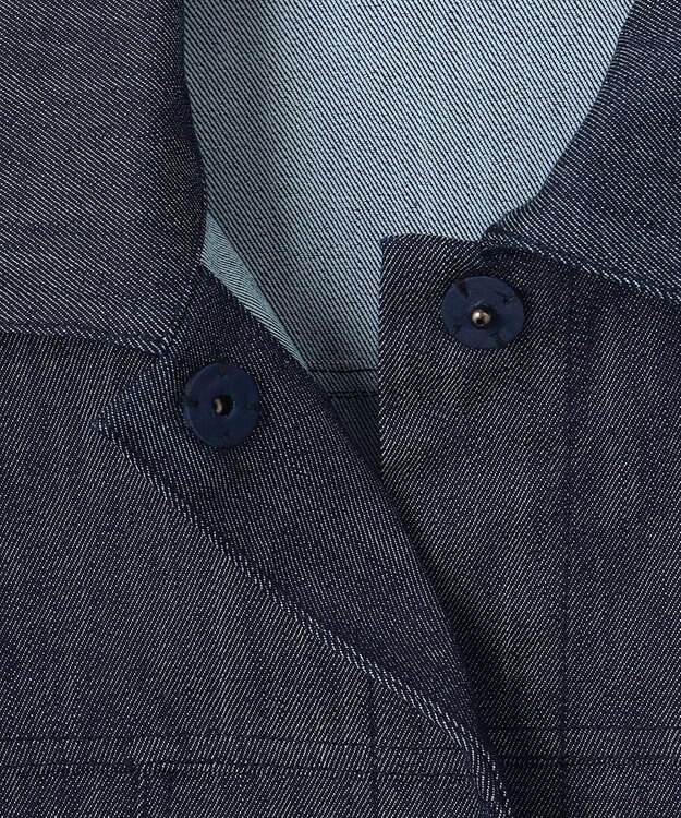 組曲 S 【組曲×setsuko sagittaire】ビジューボタン デニムジャケット ネイビー系