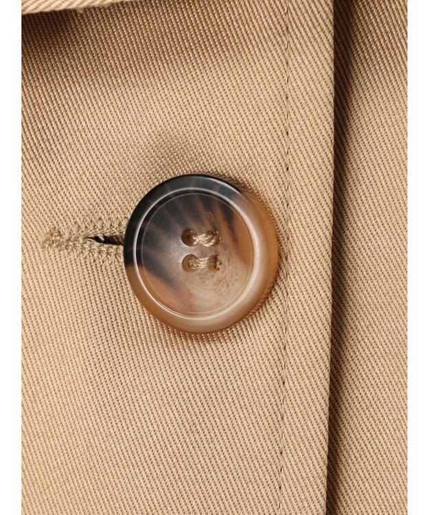 Green Parks ・Ｐｅｔｉｔ　Ｆｌｅｕｒボリュームスリーブトレンチコート Beige