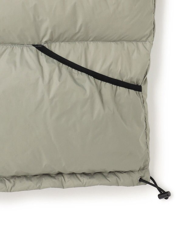 UNFILO MENS 【OCEANS YouTube 掲載】TAION×UNFILO リバーシブルフードダウン ライトグレー×セージグリーン