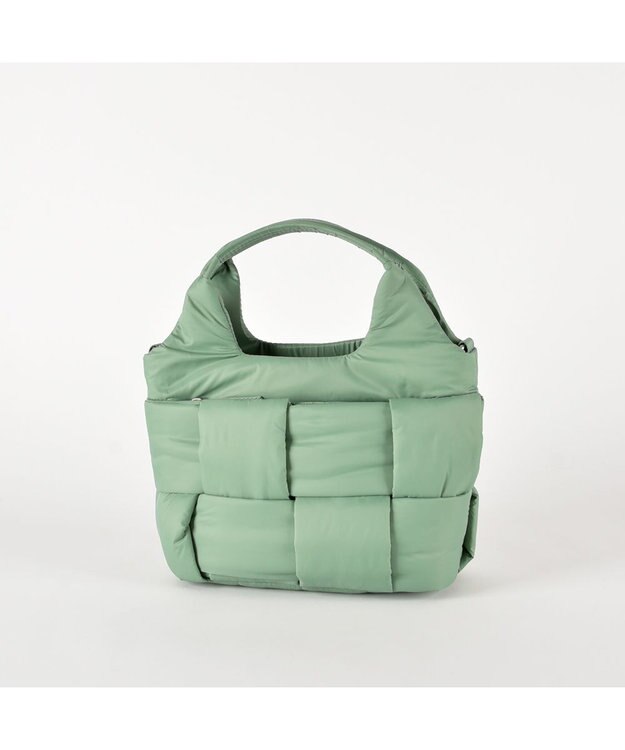 Y'SACCS ボンディングメッシュ　2WAYミニトート ライトグリーン