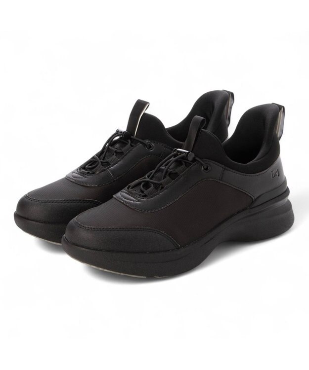 ing <ing>【レイン対応】スマートステップスニーカー ブラック
