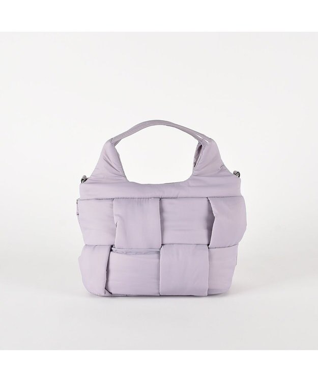 Y'SACCS ボンディングメッシュ　2WAYミニトート ラベンダー