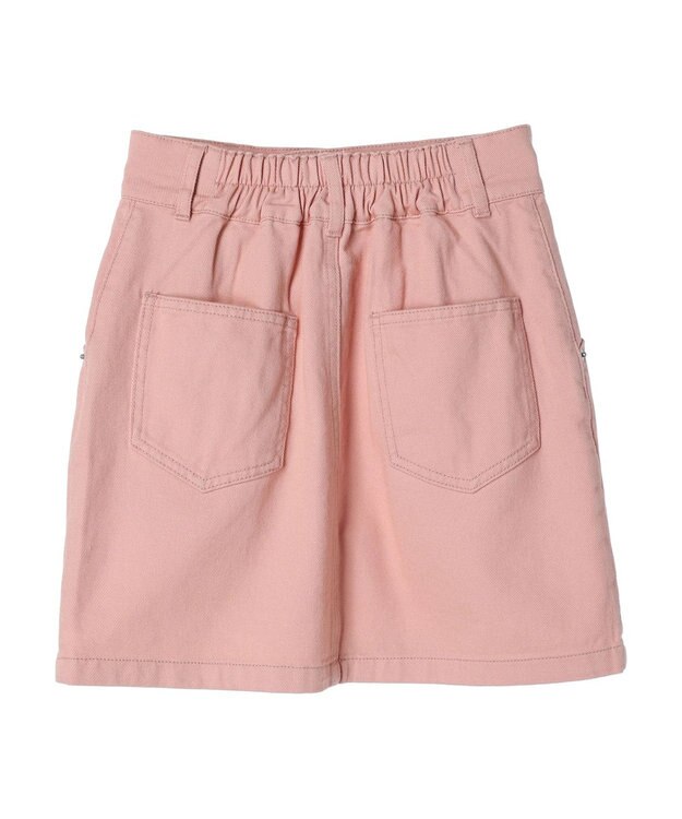 earth music&ecology ビジューデニムミニスカート Pink