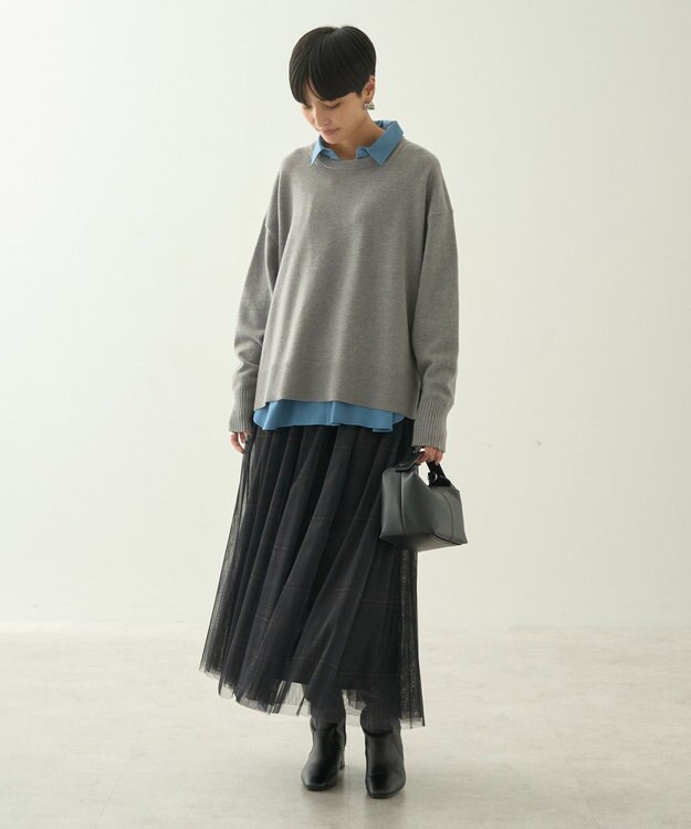 AMERICAN HOLIC チュールギャザースカート Check