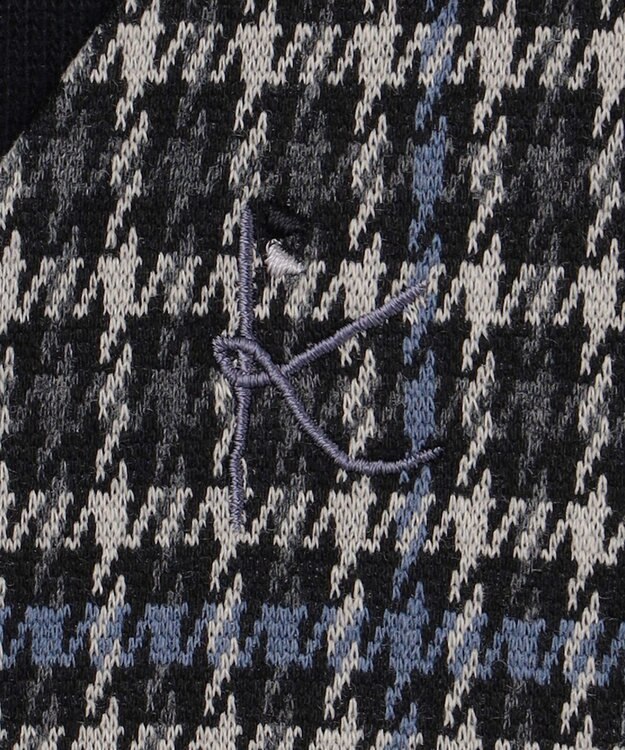 組曲 KIDS 【150-160㎝】チェック ワンピース ブラック系