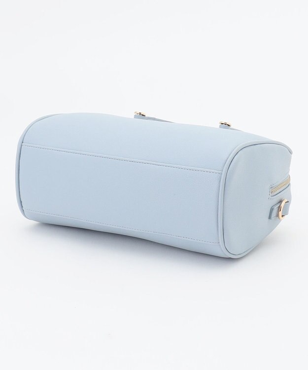 ANY SIS 【2WAY】メタルアクセント ボストンバッグ ライトブルー