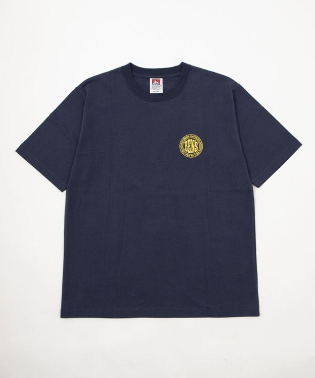 WEGO 【ユニセックス着用ITEM/MLサイズ展開】BENDAVISサークルロゴT（SS） ネイビー