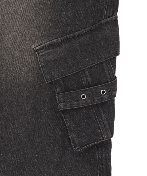 WEGO マルチZIPデニムパンツ デニムブラックソノタ