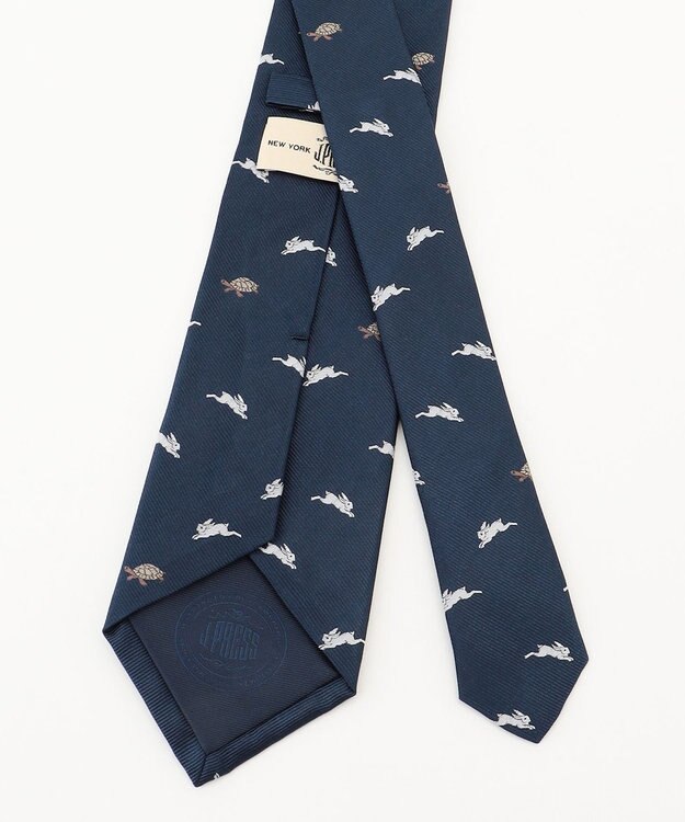 J.PRESS MEN 【J.PRESS JOKE TIE COLLECTION】ウサギと亀 ネイビー系8