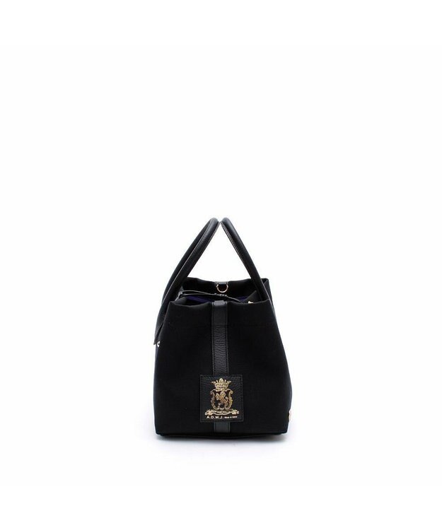 A.D.M.J. 【ファブリック】オフィサー/イタリアンファブリックトートS ブラック