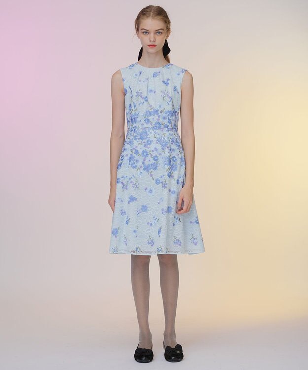 TOCCA 【洗える！】BELLE FLEUR ドレス スカイブルー系7