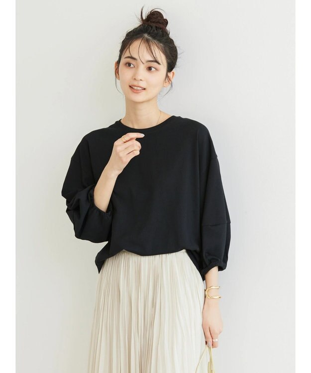 AMERICAN HOLIC 袖ボリューム半袖カットプルオーバー Off White