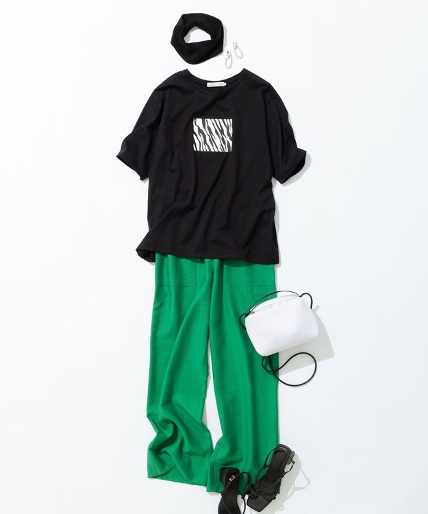 ICB ニットヘアバンド ブラック系