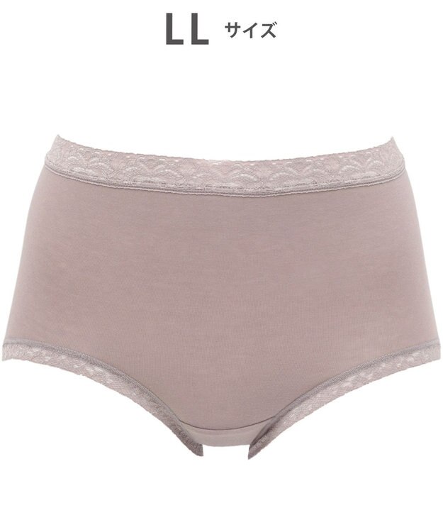 WACOAL 【ディアヒップ】 ショーツ はきこみ丈ふかめ 綿混(身生地) ヒップを包みこむフィット感 やさしいはきごこち PPA112 /ワコール シナモンブラウン