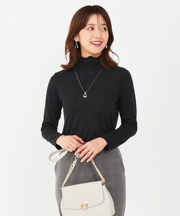 ANY SIS L シアーリブ インナー ブラック