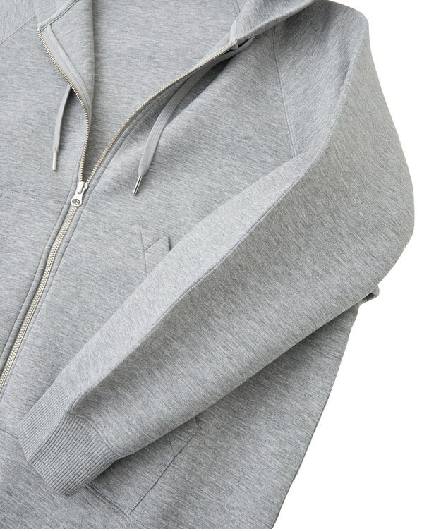 AMERICAN HOLIC ダンボールポンチZIPパーカー Gray Mixture