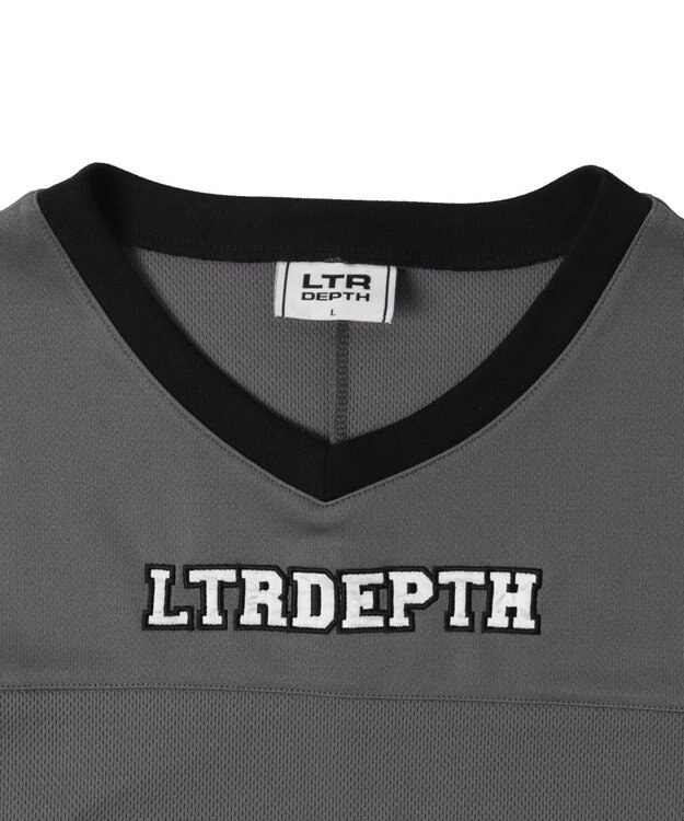 WEGO 【ユニセックス着用ITEM】ナンバリングホッケーT（LS） グレー