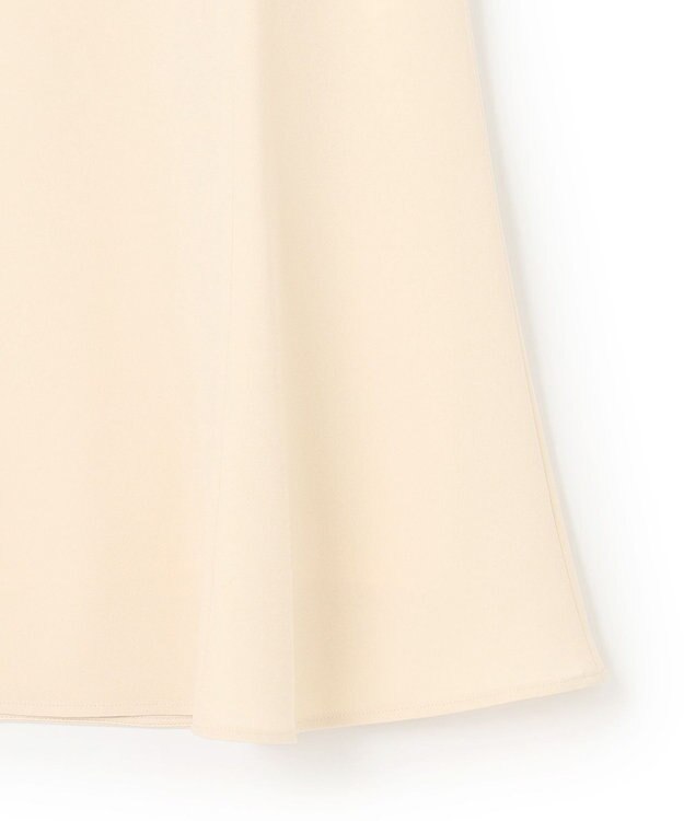 BEIGE， 【洗える】CINDY / フレアスカート Sheer Orange × White