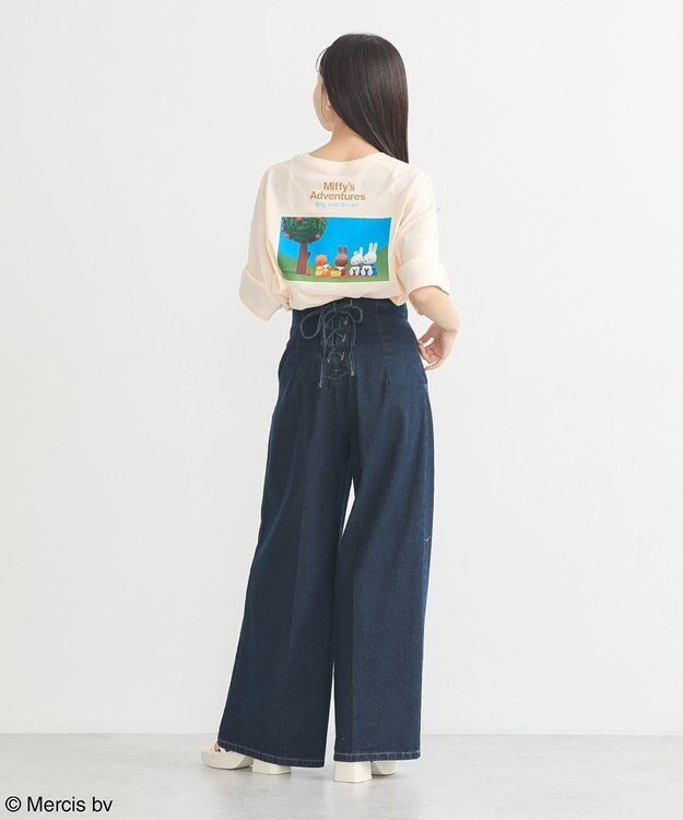 earth music&ecology ｍｉｆｆｙ／ｅａｒｔｈ　ミッフィーフレンズアニメーションＴ Pink Orange