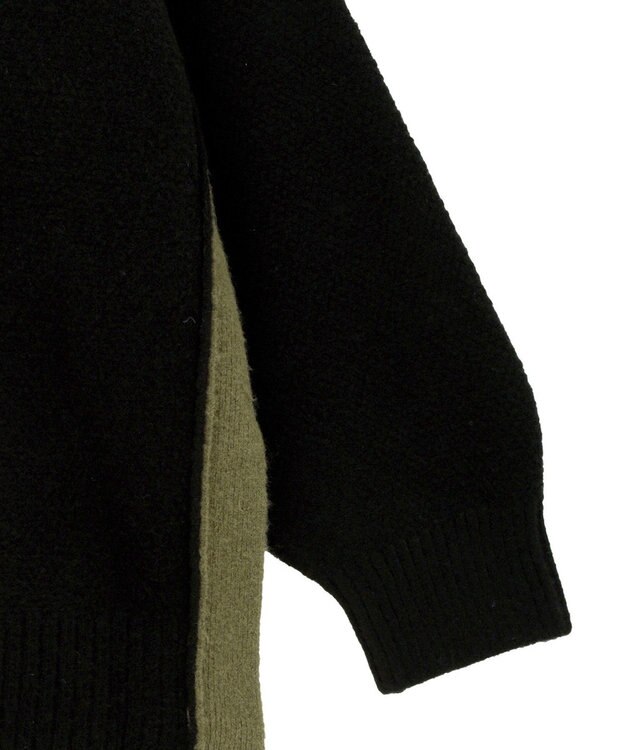 AMERICAN HOLIC バイカラーニットプルオーバー【WEB限定カラー有り】 Gray Mixture