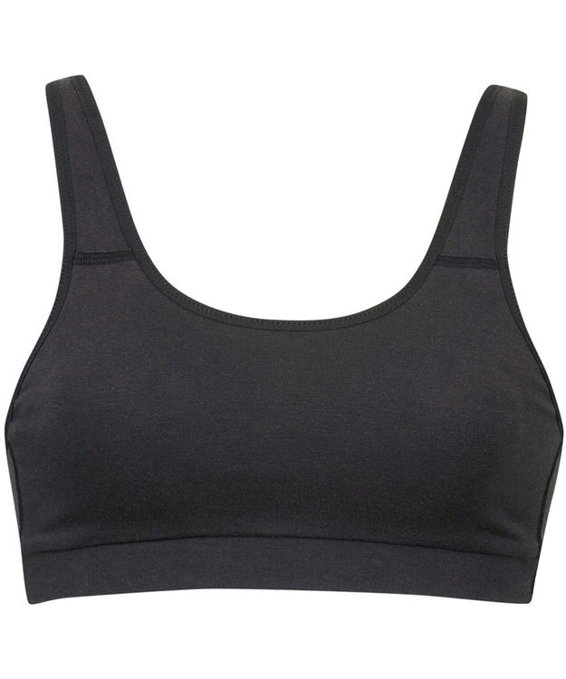 Wing ジュニア ノンワイヤーブラ Wing Teen ワンサイズ 2S~Lサイズ 【STEP1~3】 小学生 中学生 高校生 【娘のためにまず選びたいブラ】 RL6405 ウイング／ワコール ブラック