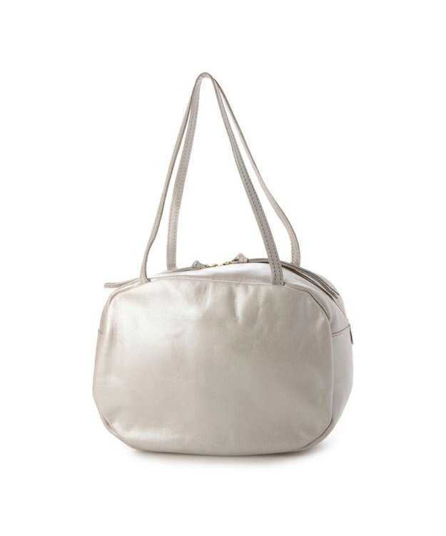 UNBILLION ペルケ perche / 牛革オーバルトート シルバー