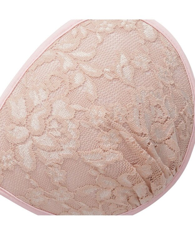 BRADELIS New York 【NuBra / ボリュームアップ】パテッドヌーブラ クラシカルブーケ 蒸れにくい バックレス コレクション デザインヌーブラ 正規品 ピンク