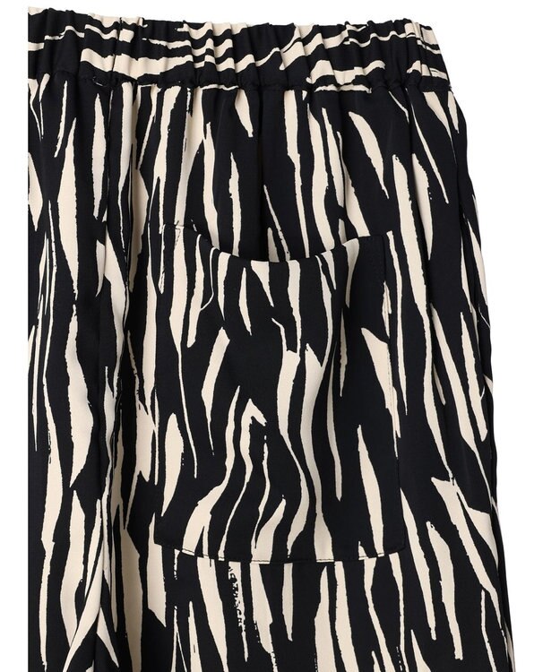 AMERICAN HOLIC サラッとＬｅａｆモチーフパンツ Black