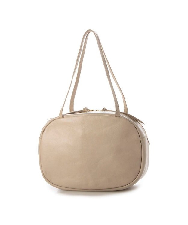 UNBILLION ペルケ perche / 牛革オーバルトート ベージュ