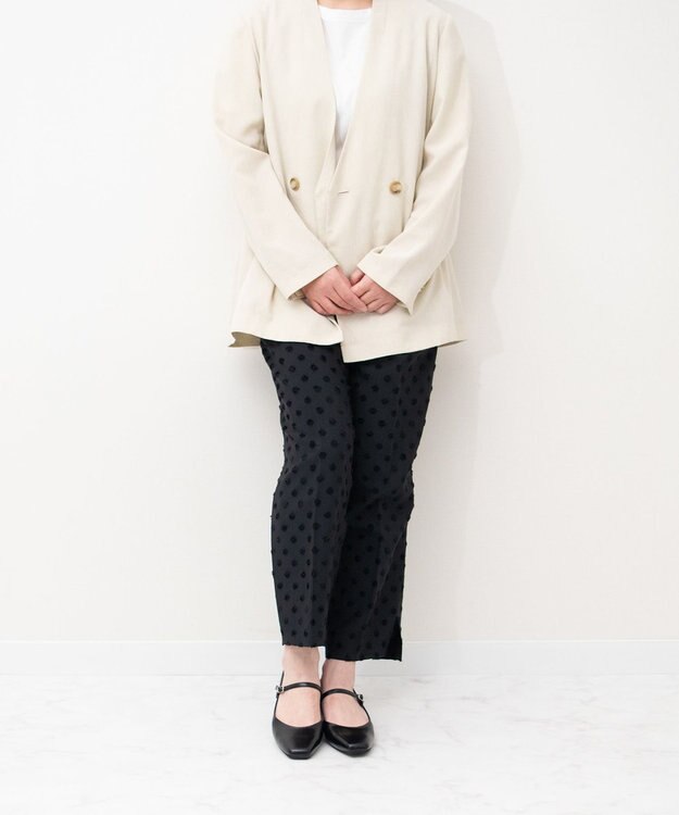 Bridget Birkin 【PARADIS COULEUR】スクエアトウビジューレーンパンプス ブラック