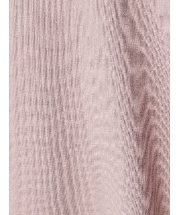 earth music&ecology フリルスリーブカットソー Pink Beige