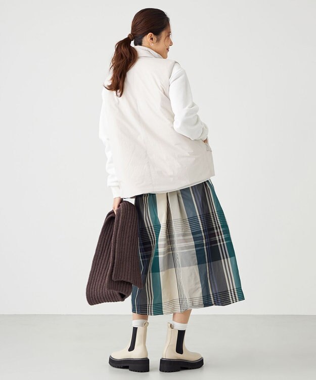 SHARE PARK LADIES 【UNISEX】蓄熱中綿モンスターベスト（S・Mサイズ） オフホワイト