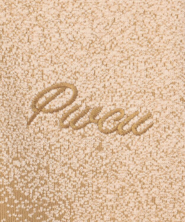 PW CIRCULUS 【手洗い洗濯可】【MEN】グラデーションニットフーディ ゴルフ ベージュ系