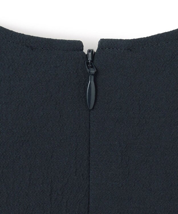 JOSEPH 【洗える】ダブルクレープ　ブラウス Navy