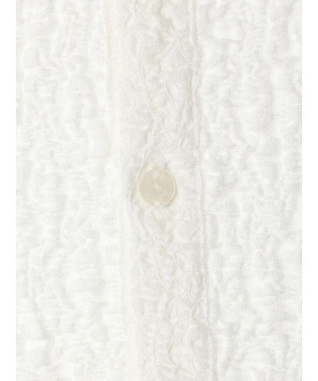 Green Parks AnriettMusee ふくれジャガードシャツ Off White