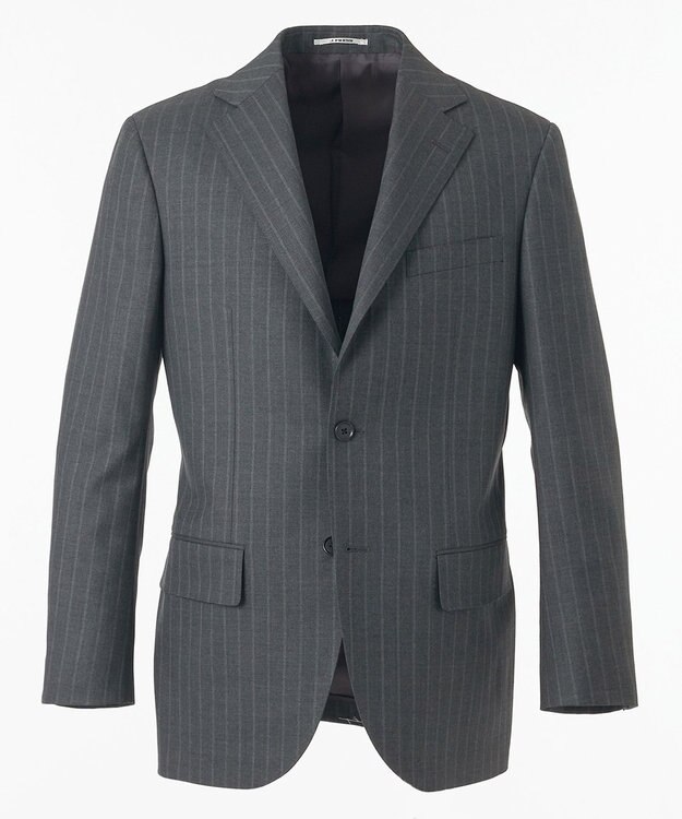 J.PRESS MEN 【WEB・一部店舗限定】インテリジェントストライプ スーツ グレー系2