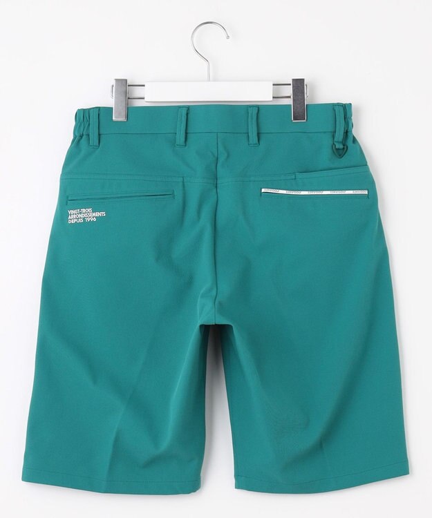 23区GOLF 【MEN】「TEXBRID」軽量ストレッチハーフパンツ パイングリーン系