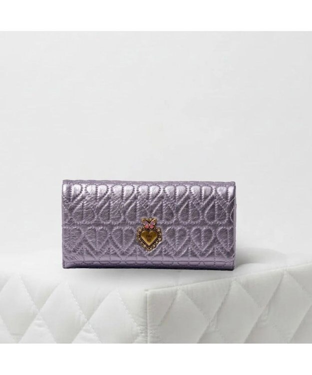 ANNA SUI ドリーミー かぶせ長財布 パープル