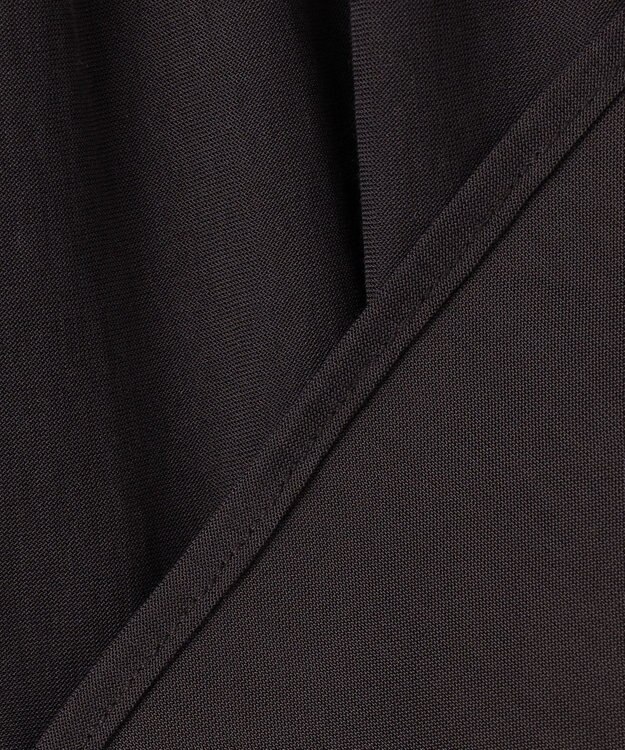 J.PRESS LADIES 【冷房対策に】シアードライトリコット Vネック カーディガン ダークブラウン系