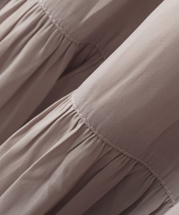 YECCA VECCA 【2点SET】カーディガンセットワンピース Gray Beige