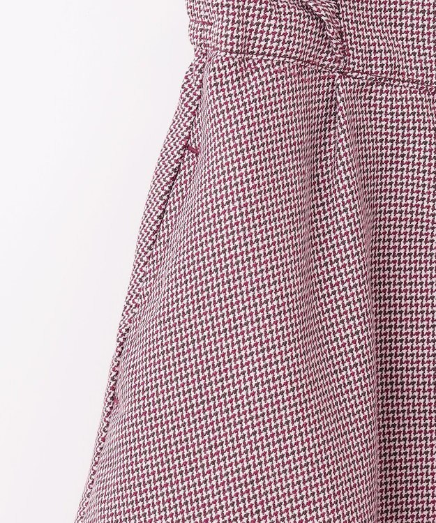 ANY KIDS フリル ジャンパースカート ローズピンク系