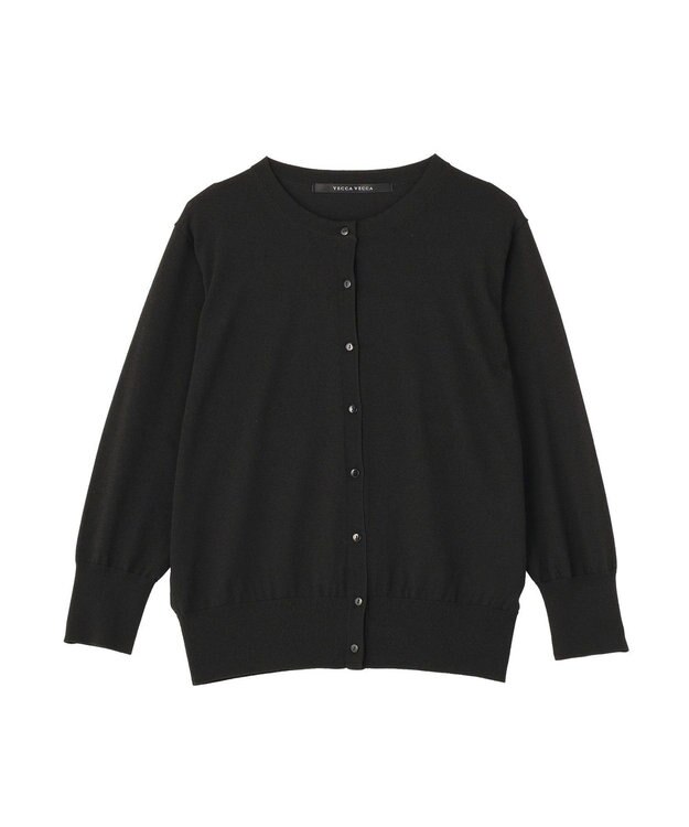 YECCA VECCA 【マシンウォッシャブル】カーディガン Off White