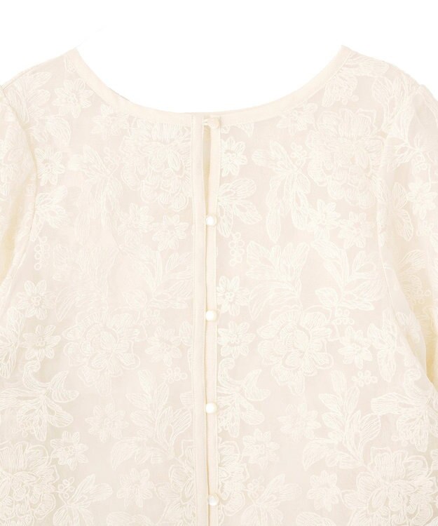 AMERICAN HOLIC 【前後2WAY】シアーレースブラウス Ivory