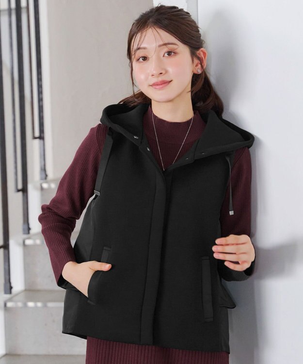 Tiaclasse ダンボールバックフレアベスト ブラック